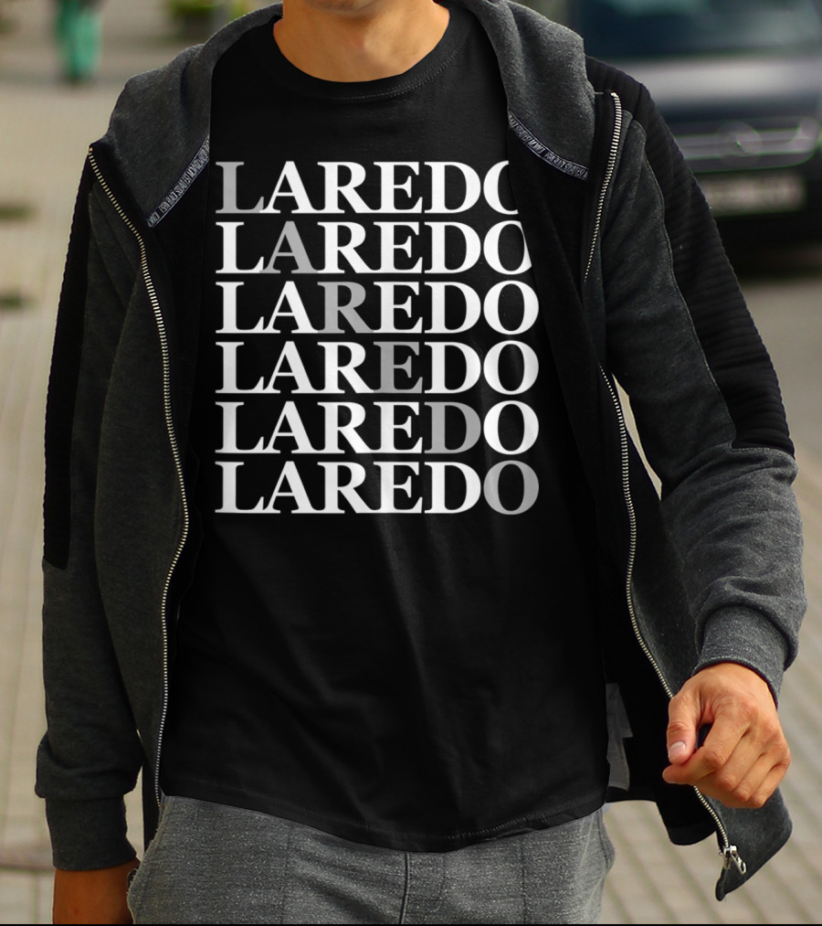 Laredo Repeating Pattern Laredo Texas Classic T-Shirt