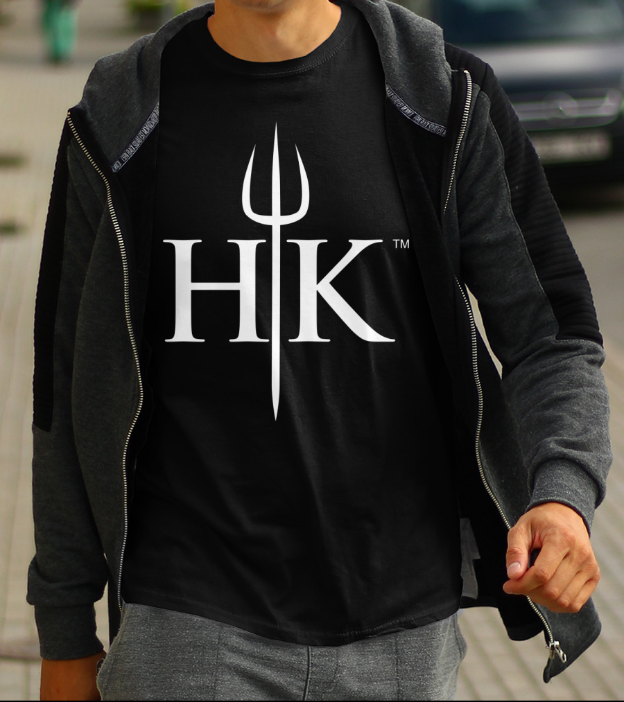 Hell's Kitchen HK Logo White T-Shirt
