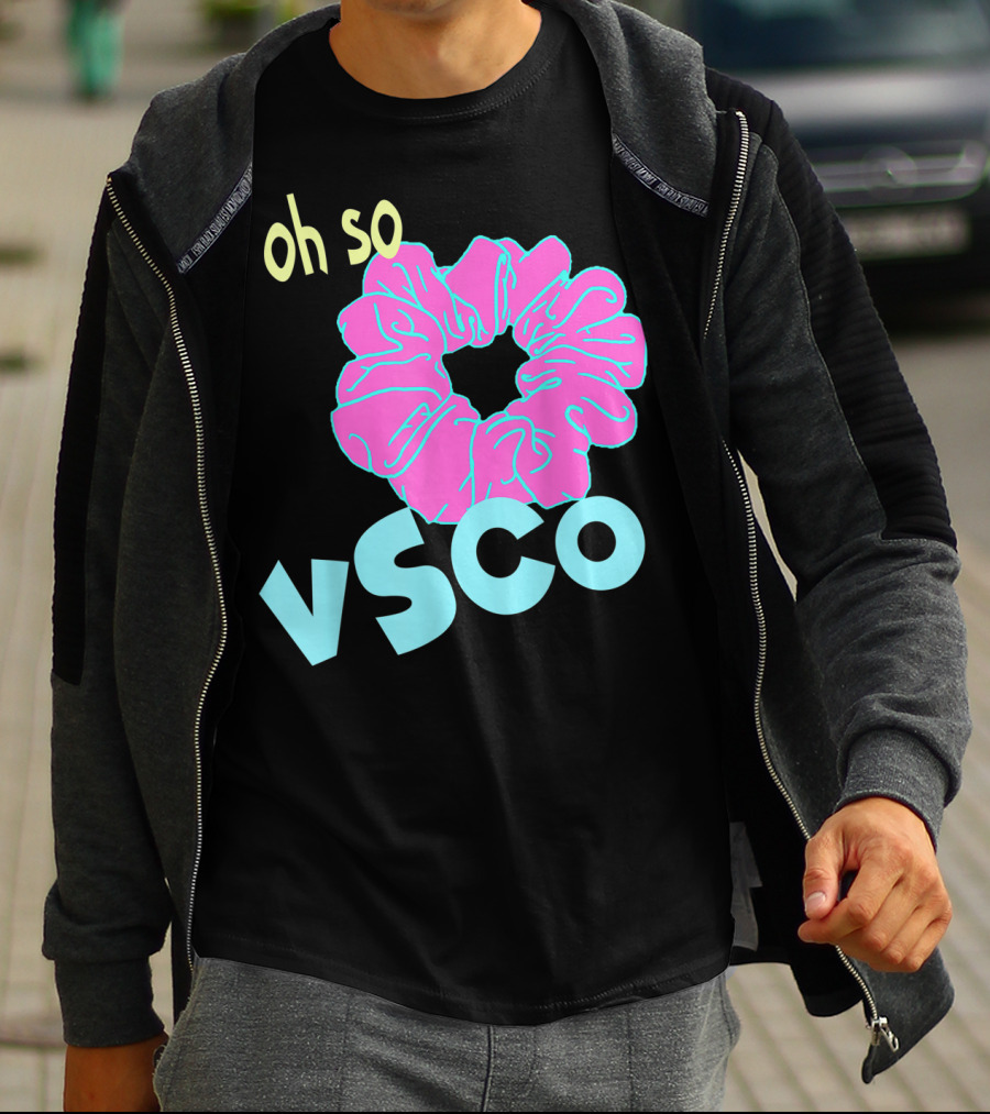 Oh So VSCO Pop Art Scrunchie T-Shirt