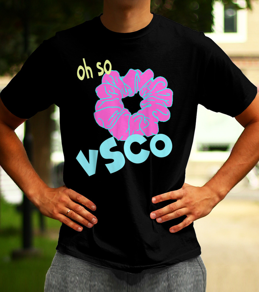 Oh So VSCO Pop Art Scrunchie T-Shirt