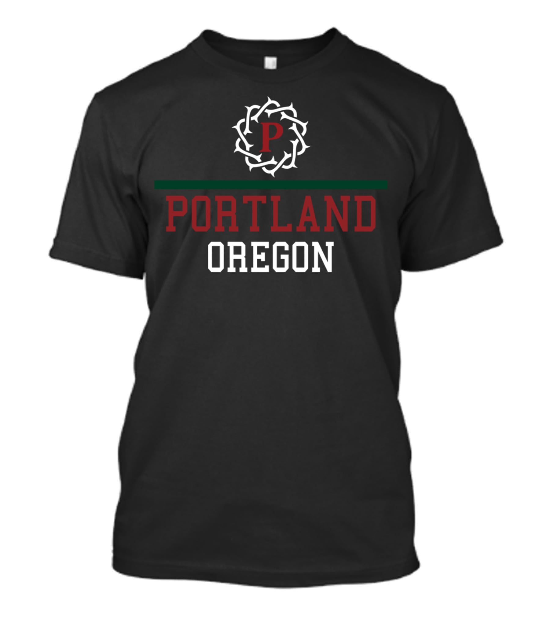 Portland Oregon P Logo Thorns Soccer Jersey T-Shirt