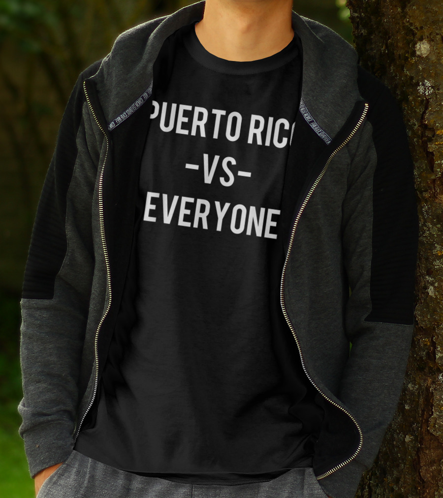 Puerto Rico Versus Everyone Iconic T-Shirt