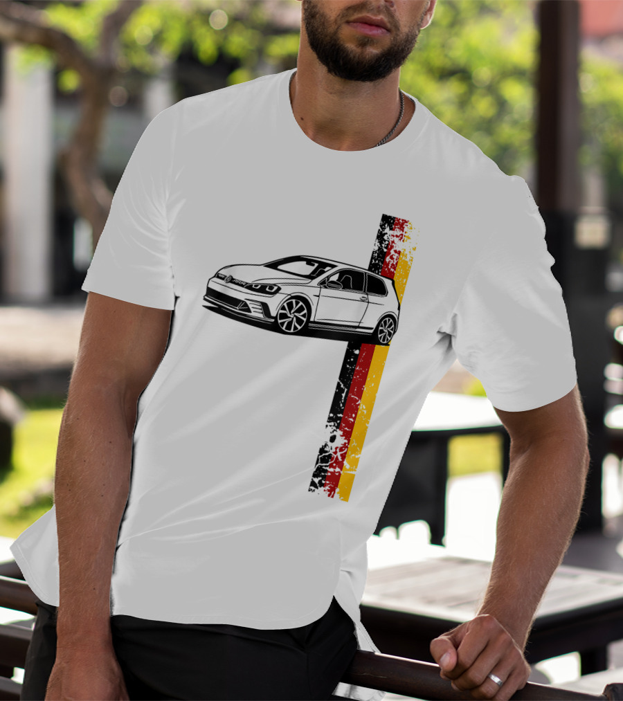 R Gt I German Car Germany Sport Racing Tuning Automotive Enthusiast T-Shirt