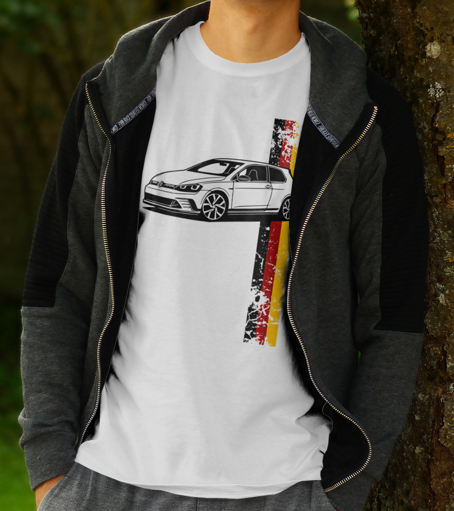 R Gt I German Car Germany Sport Racing Tuning Automotive Enthusiast T-Shirt