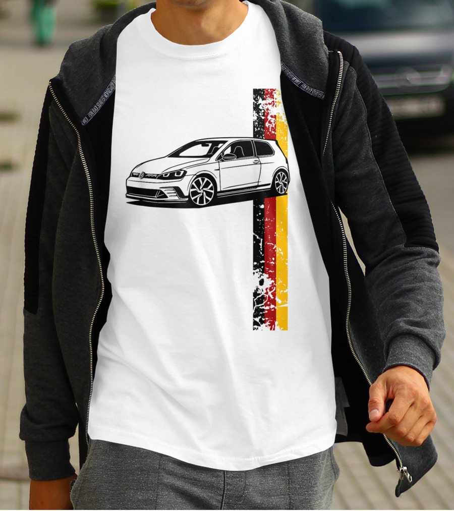 R Gt I German Car Germany Sport Racing Tuning Automotive Enthusiast T-Shirt