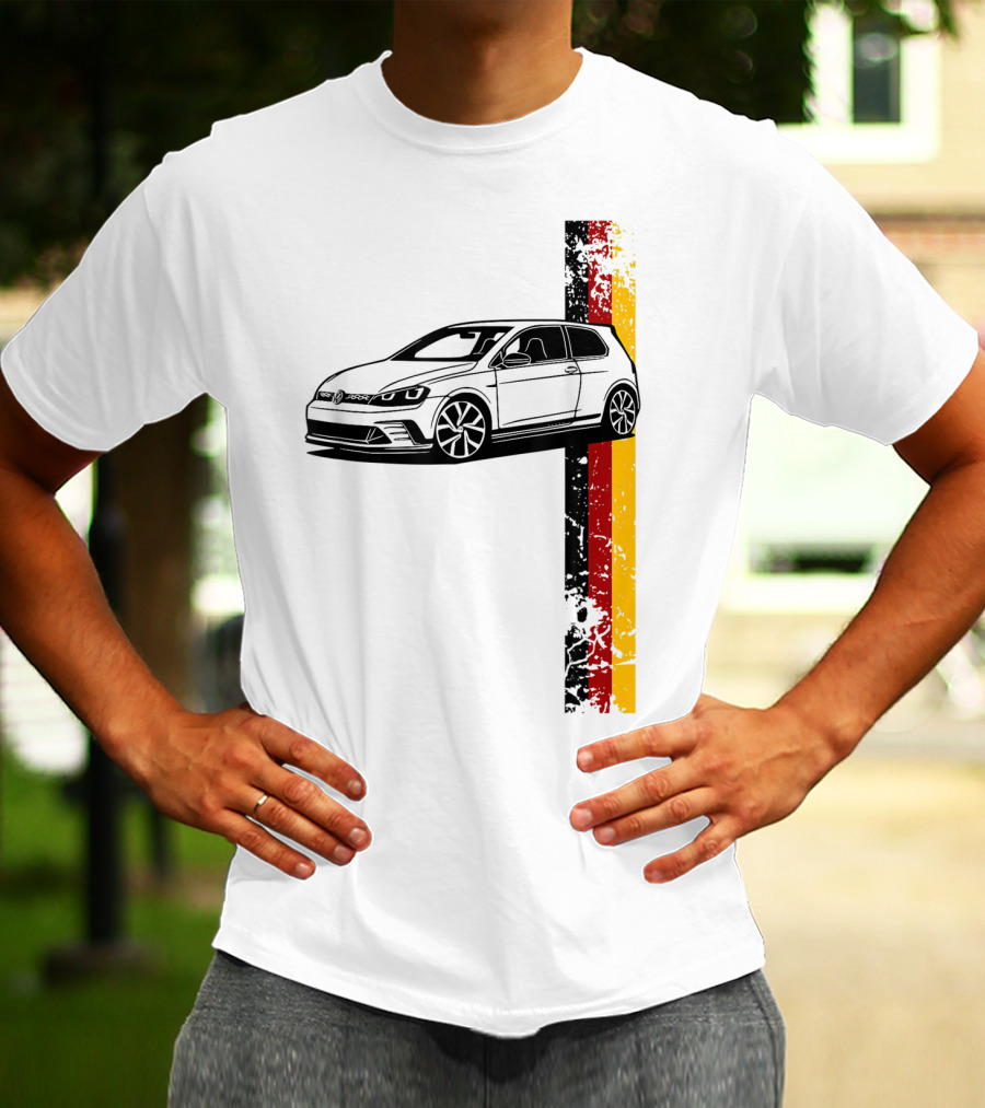 R Gt I German Car Germany Sport Racing Tuning Automotive Enthusiast T-Shirt