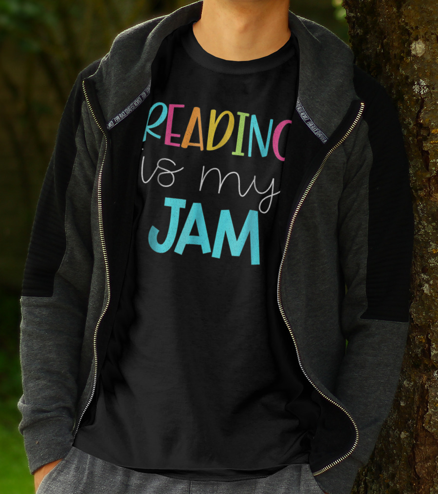 Reading Is My Jamteacher Teamread TeacherELA T-Shirt