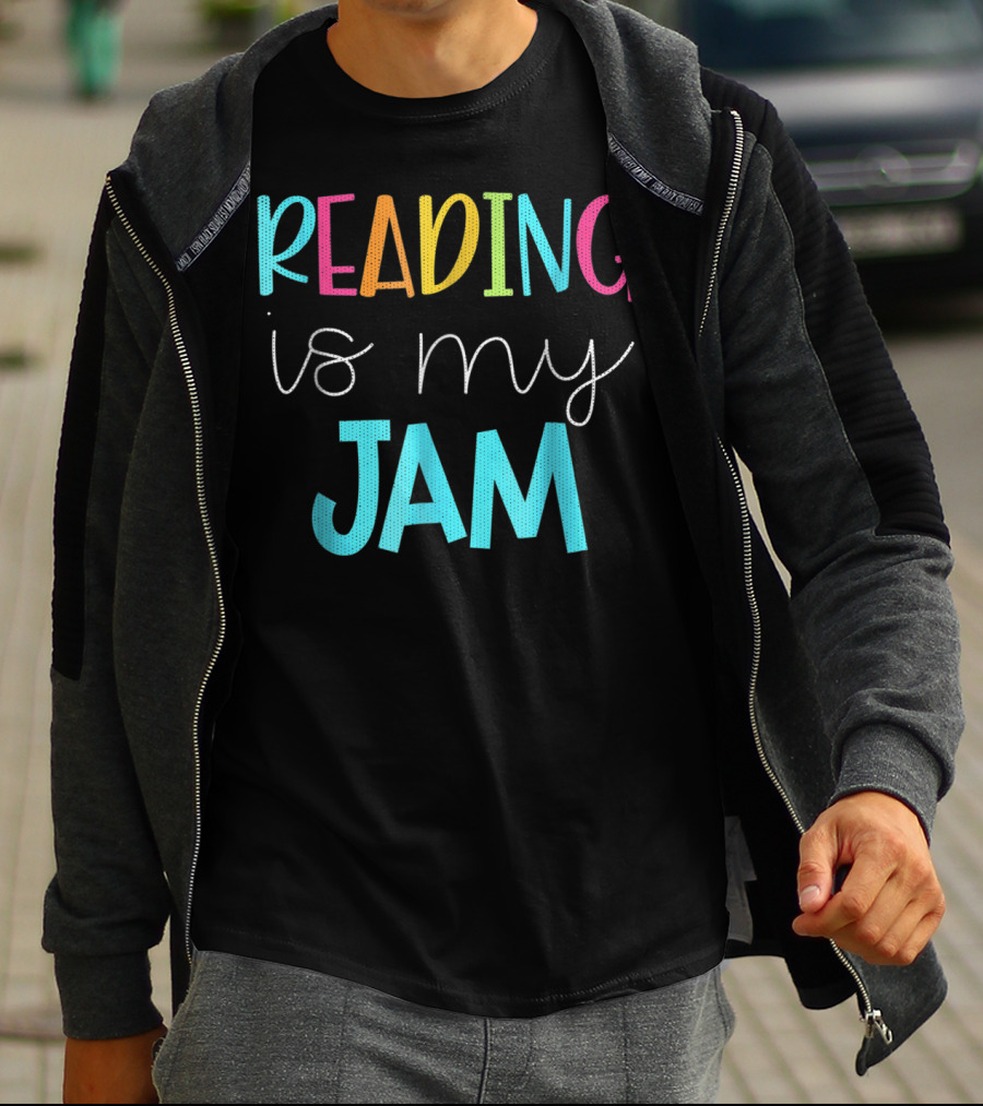 Reading Is My Jamteacher Teamread TeacherELA T-Shirt