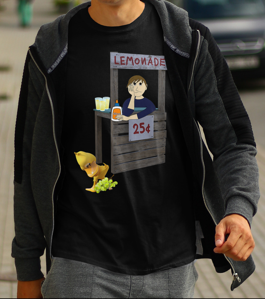 Lemonade Stand 25¢ The Duck Song Got Any Grapes T-Shirt