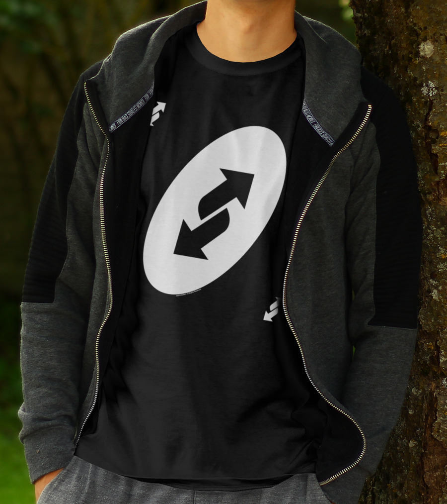 Uno Reverse Card Symbol T-Shirt