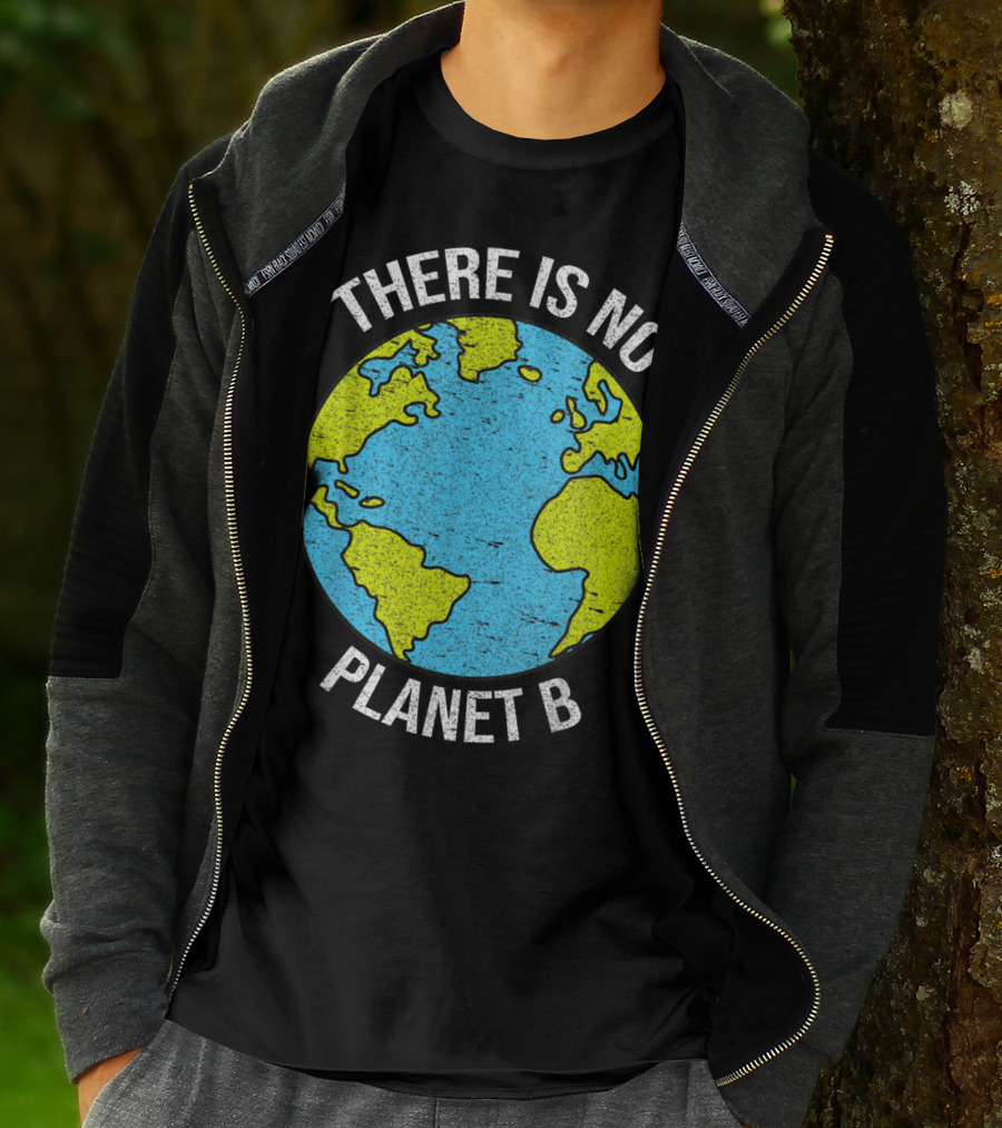 There Is No Planet B Vintage Save Environment Earth T-Shirt