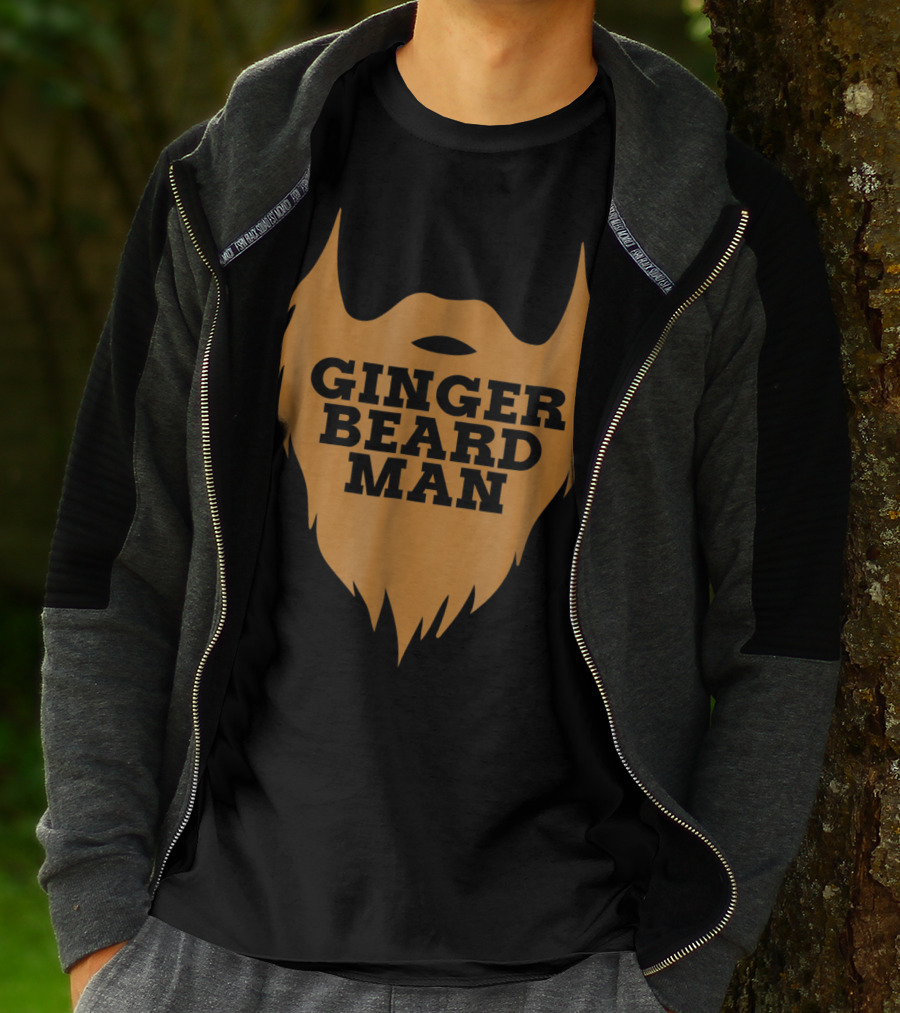 Ginger Beard Man Beard Men T-Shirt