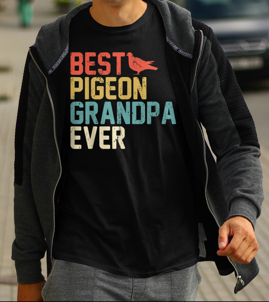 Best Pigeon Grandpa Ever T-Shirt