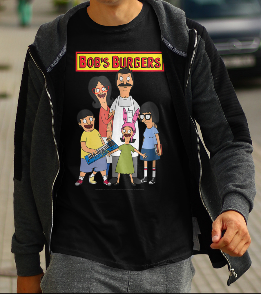 Bob's Burgers Family Group T-Shirt
