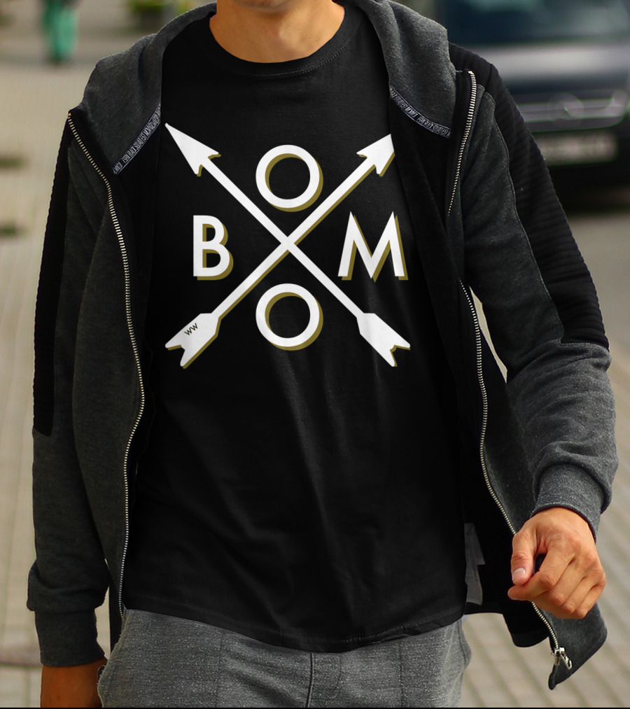 Boom Arrows X Crossed VVW Letters T-Shirt