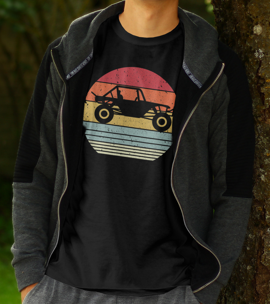 Vintage Sunset Can Am Style Off Road Beach Buggy T-Shirt