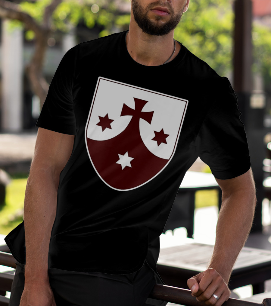 Carmelite Order Emblem Shield T-Shirt