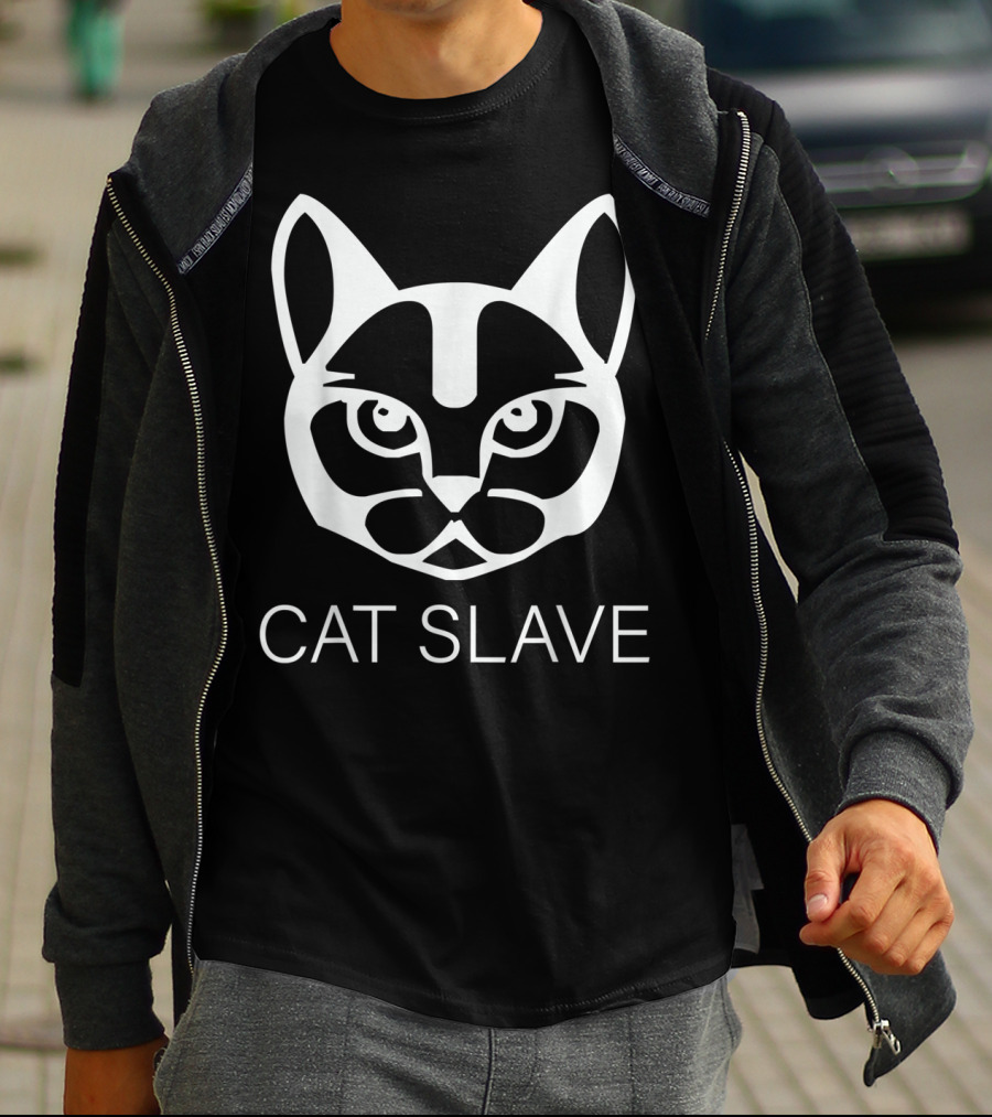 CAT SLAVE Cat Face T-Shirt
