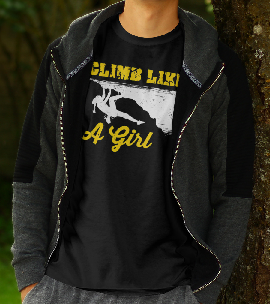 Climb Like A Girl T-Shirt