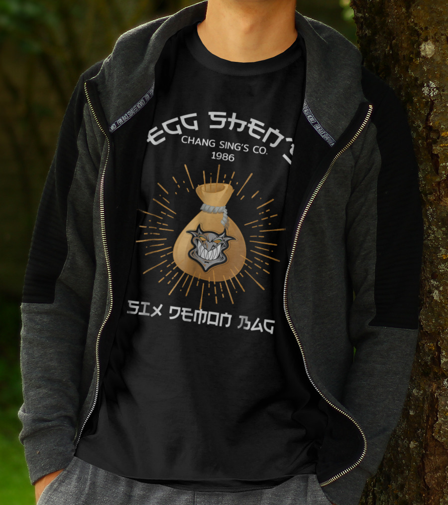Egg Shen's Chang Sing's Co. 1986 Six Demon Bag T-Shirt