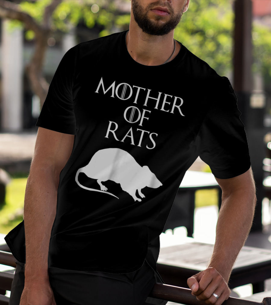 Mother Of Rats Cute Unique White E010500 T-Shirt