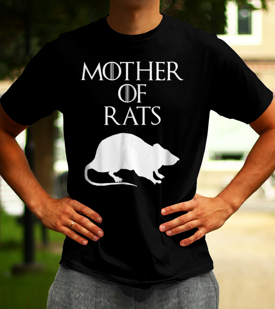 Mother Of Rats Cute Unique White E010500 T-Shirt