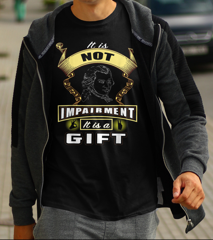 Deaf Awareness It Is Not Impairment It Is A Gift T-Shirt