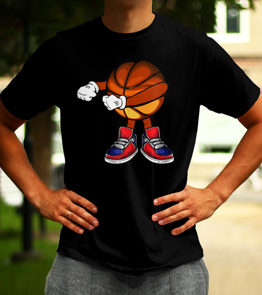 Basketball Player Floss Dance Move Fun Present T-Shirt