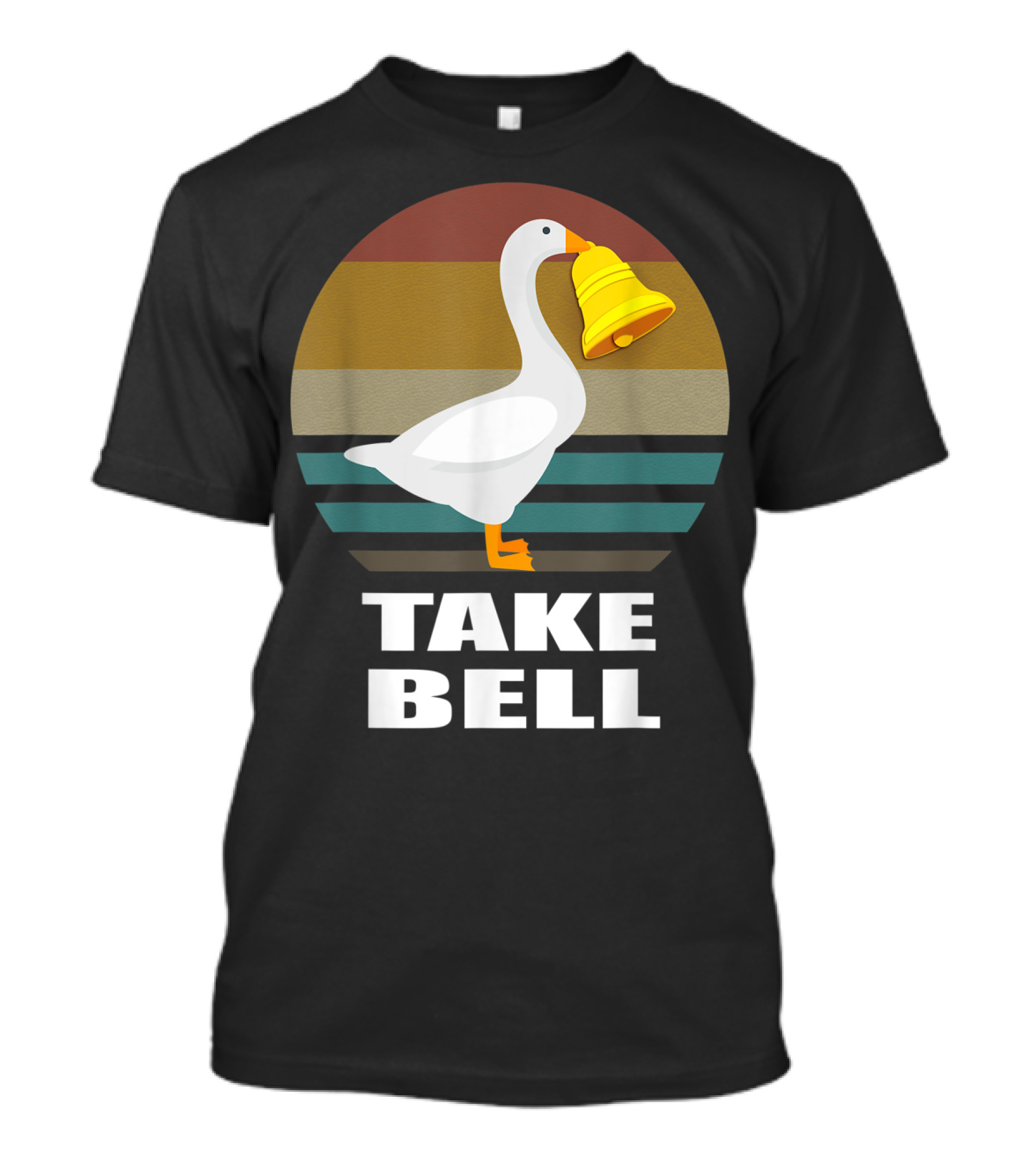 Funny Goose Take Bell Game T-Shirt