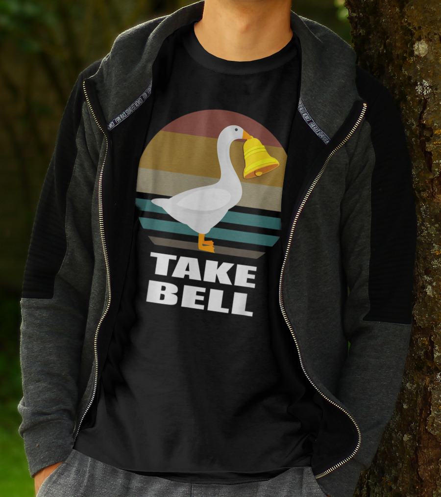 Funny Goose Take Bell Game T-Shirt