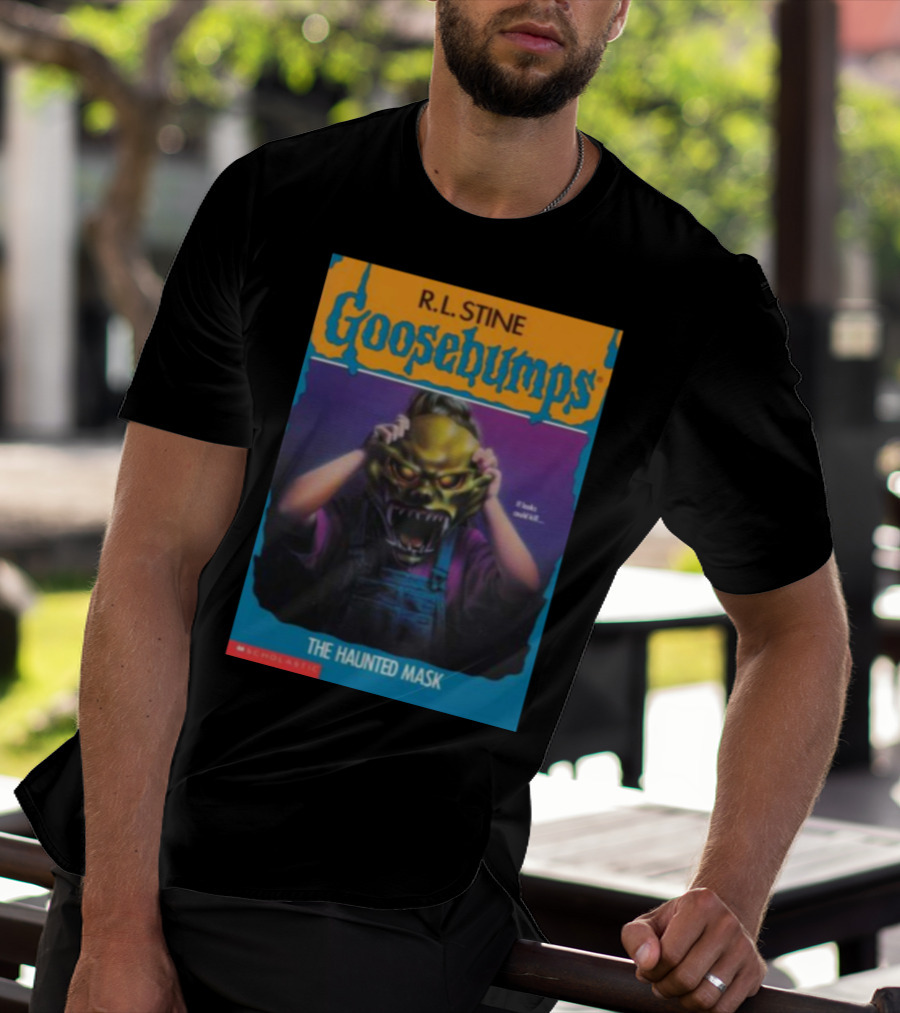 R.L. Stine Goosebumps The Haunted Mask If Looks Could Kill T-Shirt