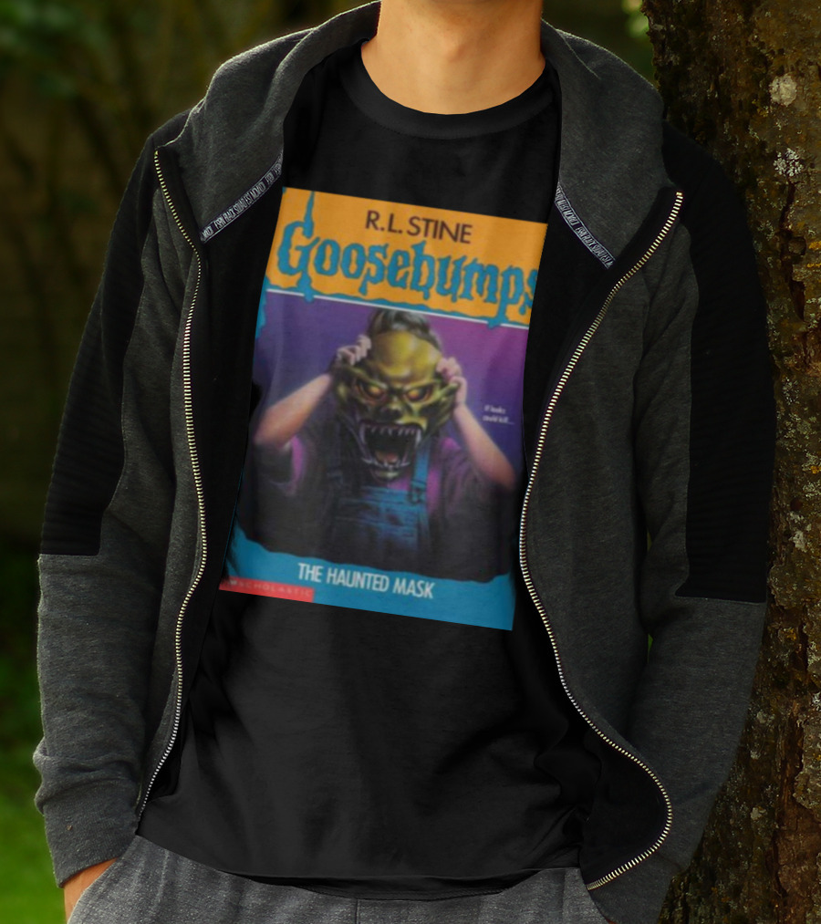 R.L. Stine Goosebumps The Haunted Mask If Looks Could Kill T-Shirt