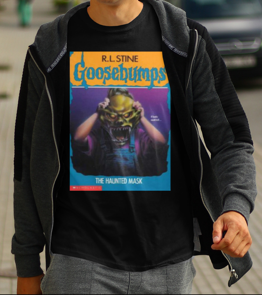 R.L. Stine Goosebumps The Haunted Mask If Looks Could Kill T-Shirt