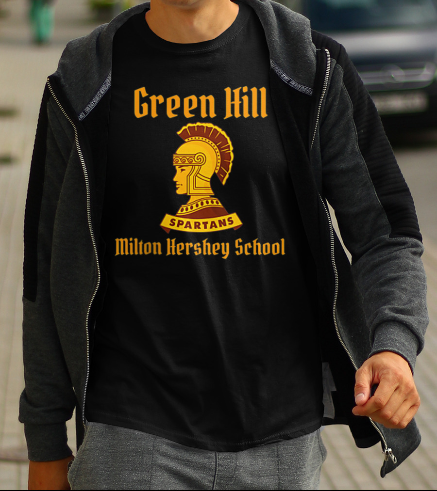 Green Hill Spartans Milton Hershey School Xmas For Jordyn T-Shirt