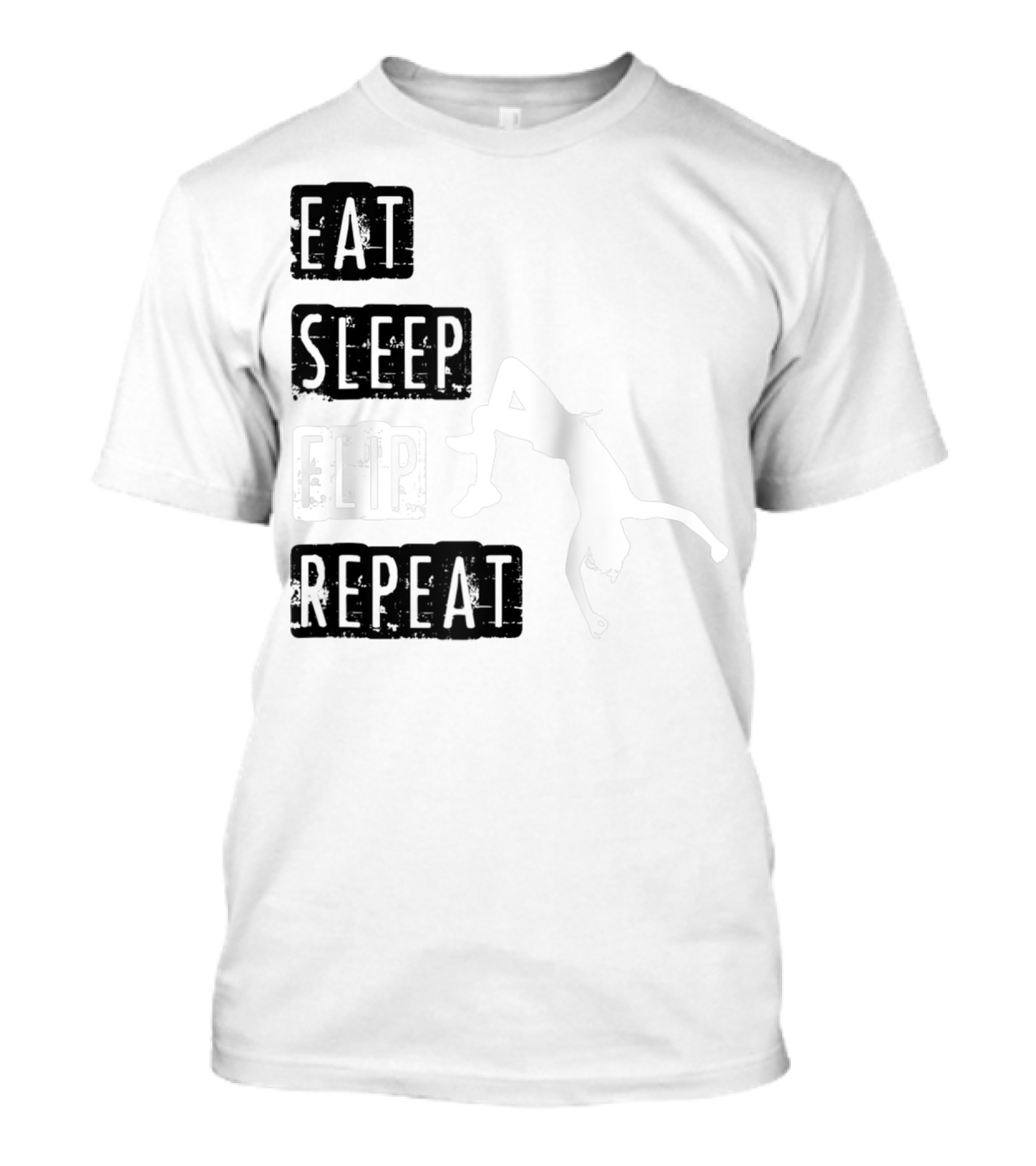 Gymnastics Eat Sleep Flip Repeat Gymnast T-Shirt