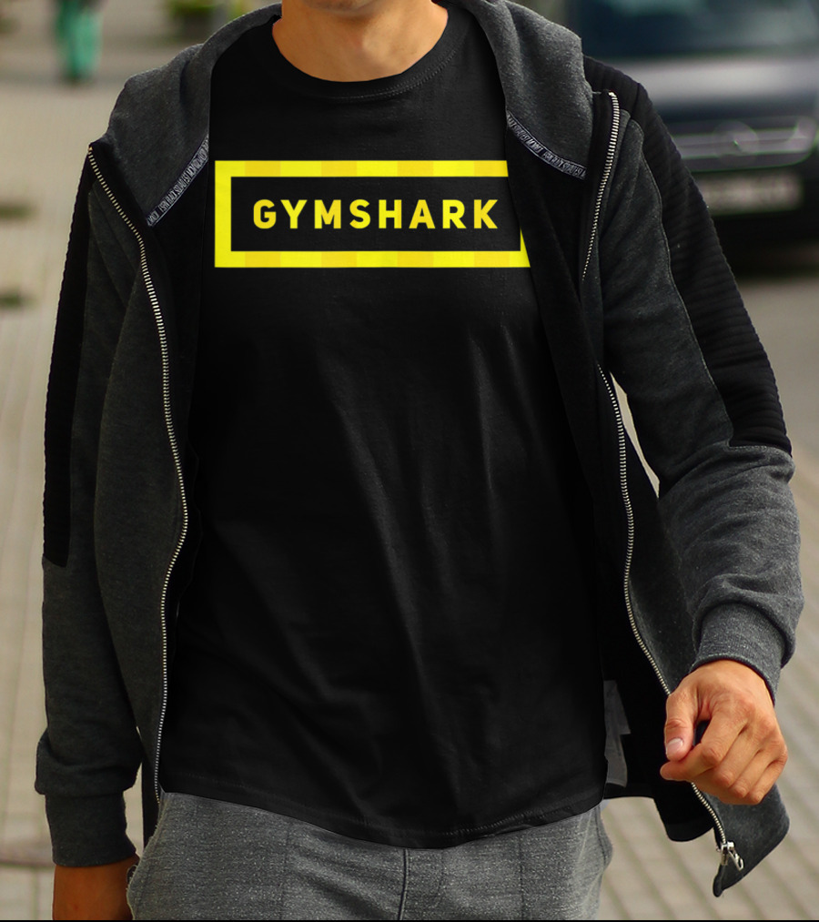 Gymshark Bold Yellow Framed T-Shirt