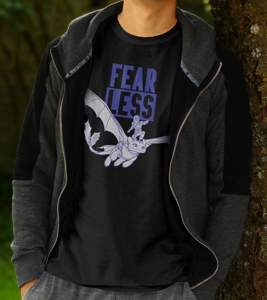 Fearless How To Train Your Dragon 3 Hidden World T-Shirt