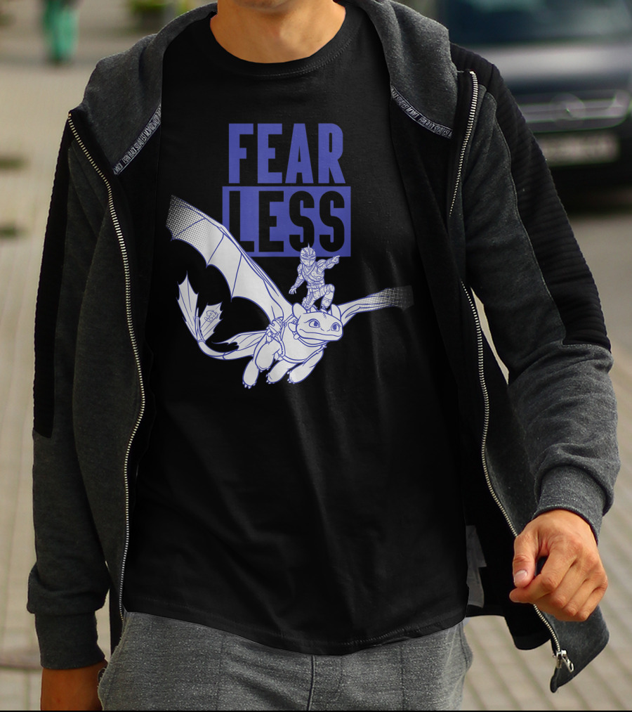 Fearless How To Train Your Dragon 3 Hidden World T-Shirt