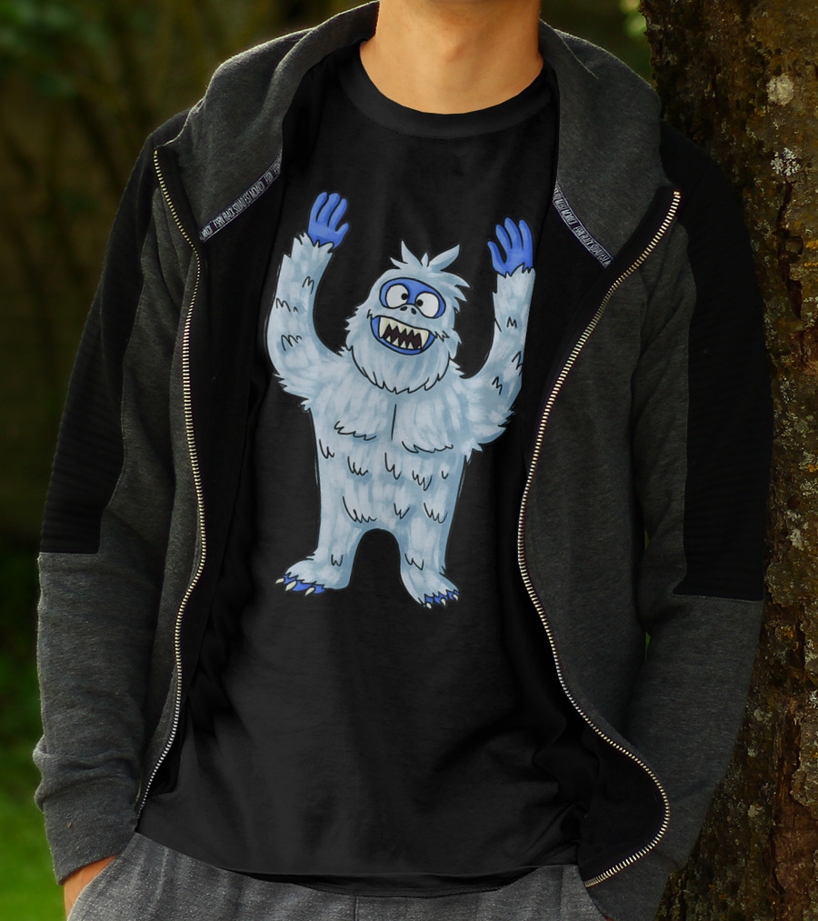 Classic Christmas Special Abominable Snowman Yeti Character Fun Festive T-Shirt