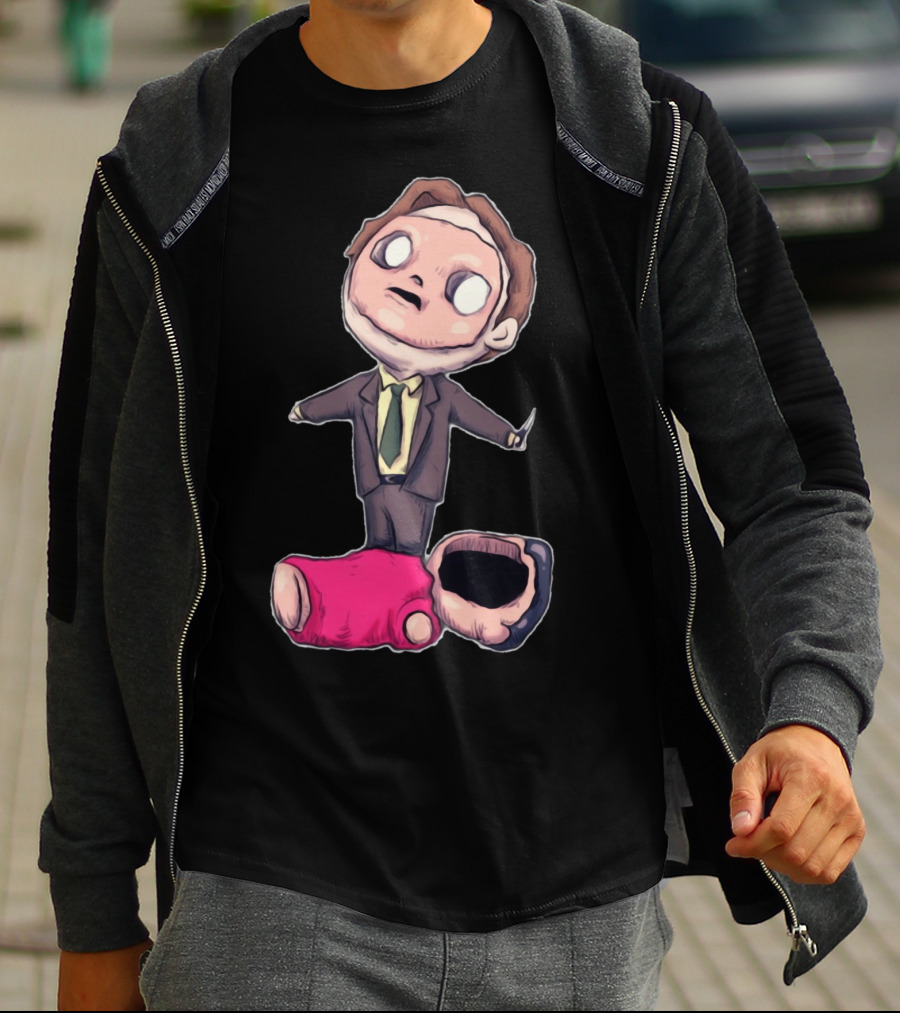 The Office Dwight Schrute CPR Scene Meme T-Shirt