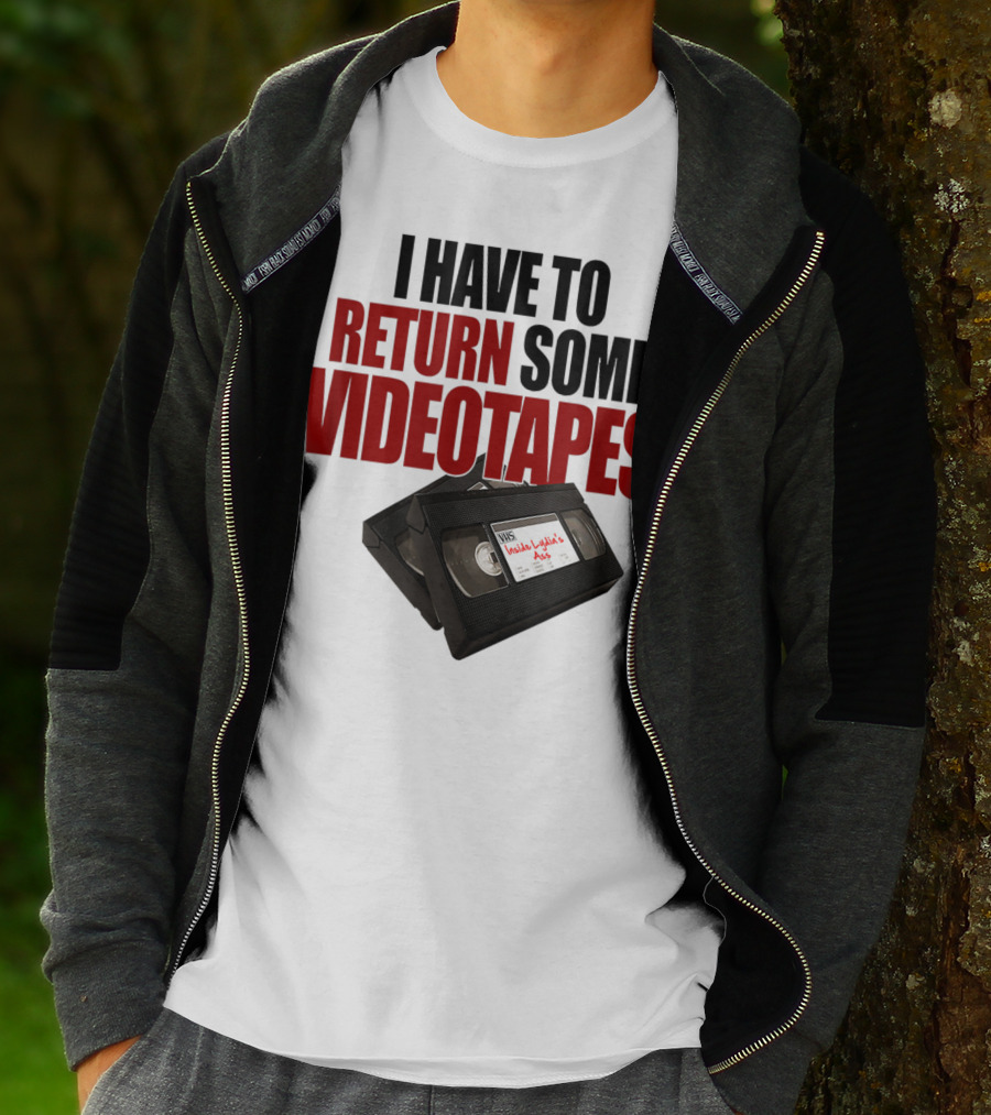 I Have To Return Some Videotapes VHS Mens T-Shirt