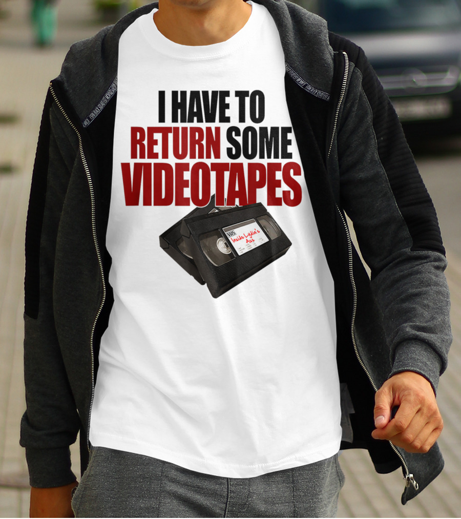 I Have To Return Some Videotapes VHS Mens T-Shirt