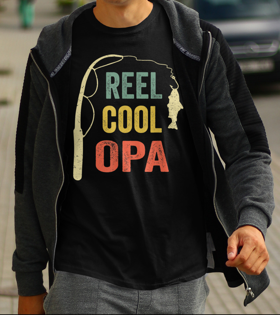 Reel Cool Opa Fishing T-Shirt