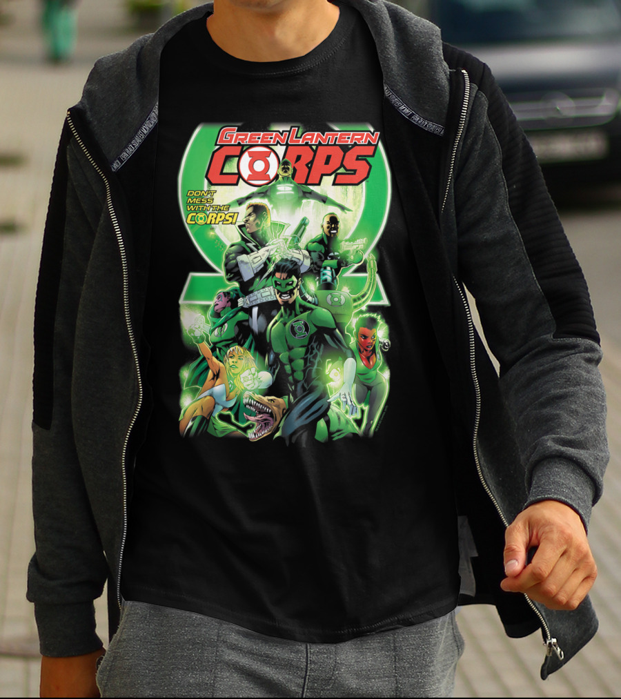 Green Lantern Corps 25 Don't Mess With The Corps T-Shirt