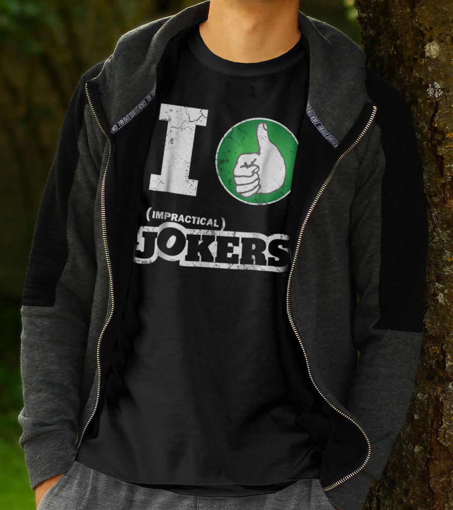 I Love Impractical Jokers Thumbs Up T-Shirt