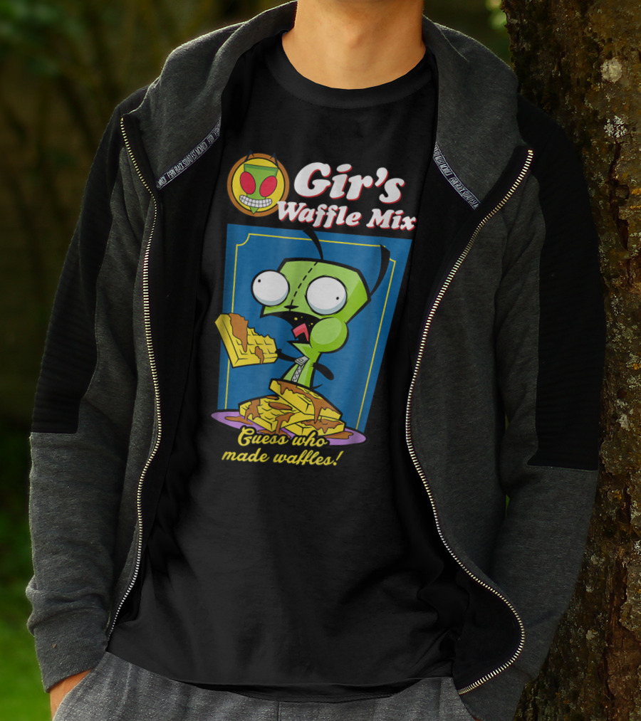 Gir's Waffle Mix Guess Who Made Waffles T-Shirt