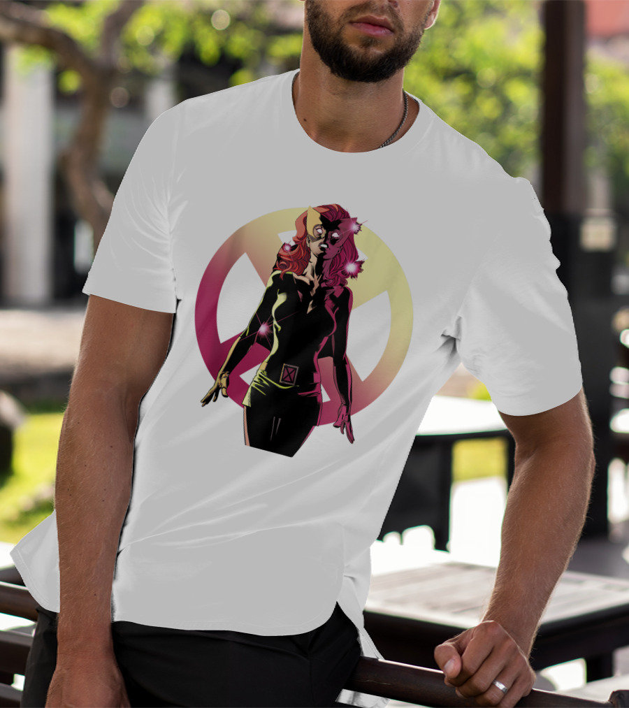 Marvel Phoenix Gradient X Men Jean Grey T-Shirt