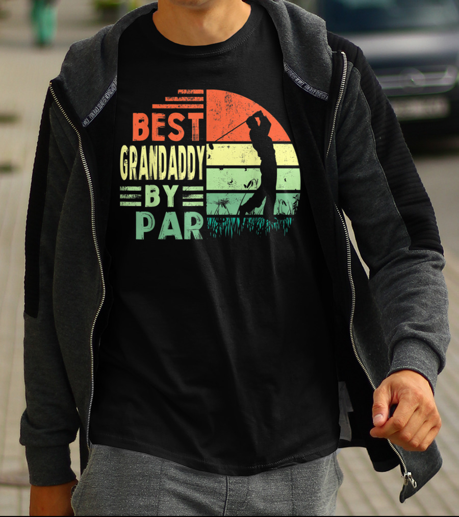 Best Grandaddy By Par Vintage Golf T-Shirt