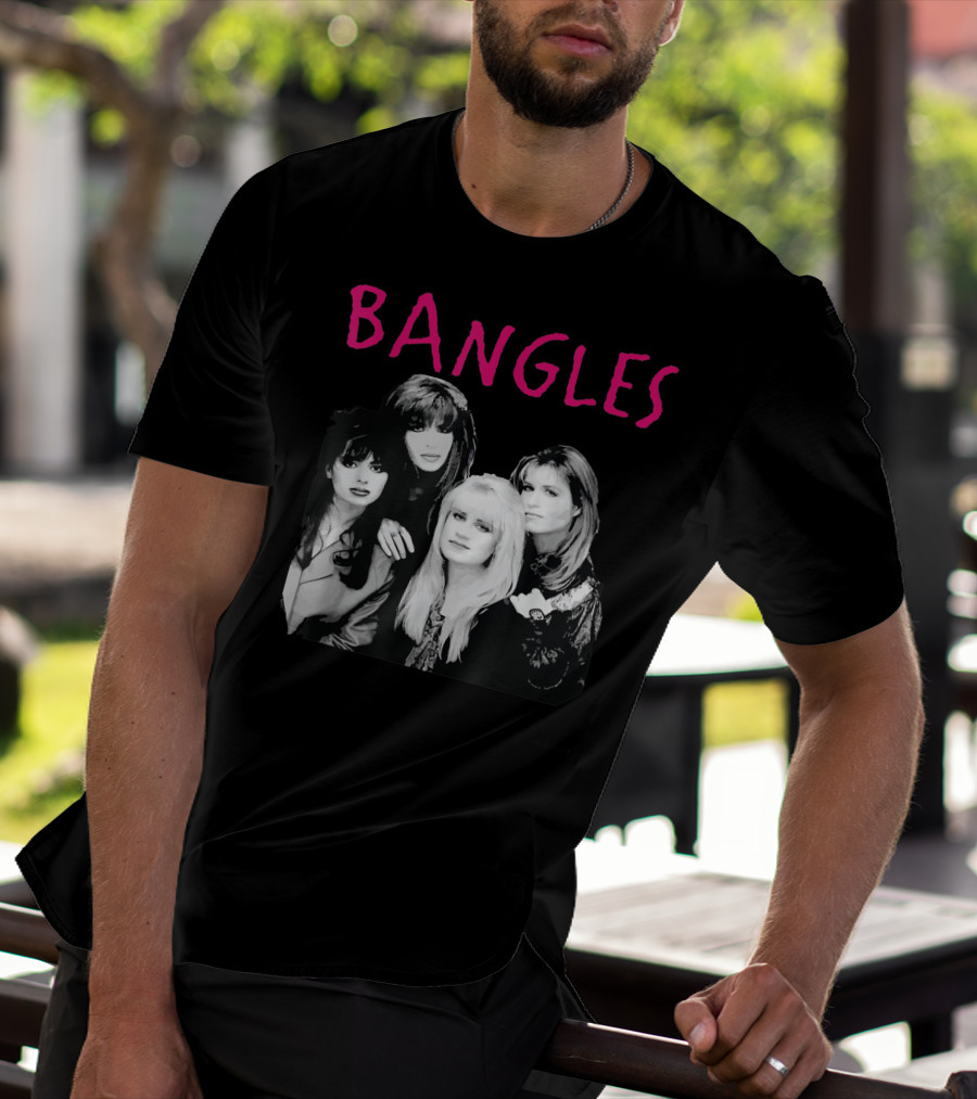Bangles Band Iconic Pop Rock Group Members T-Shirt