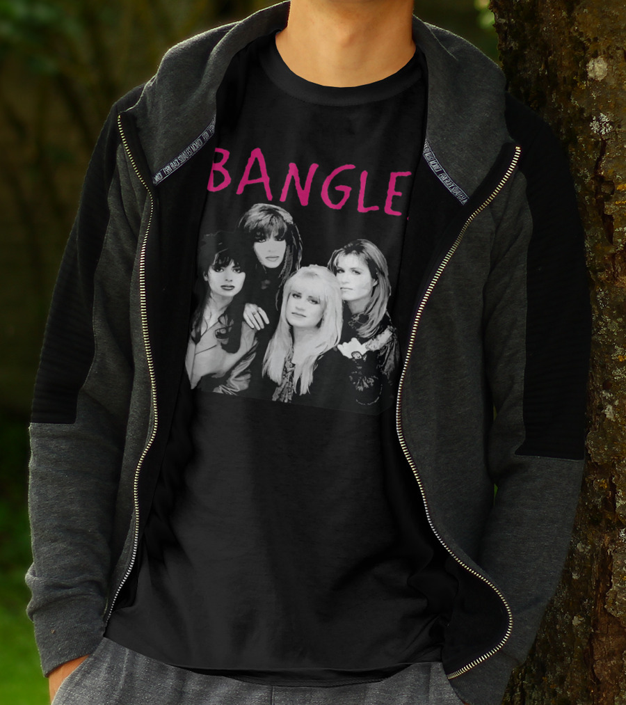 Bangles Band Iconic Pop Rock Group Members T-Shirt